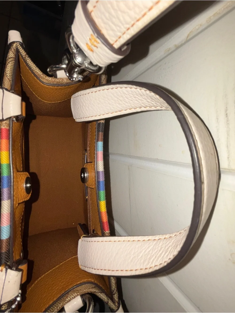 Coach Dempsey Carryall Pride Collection NWT